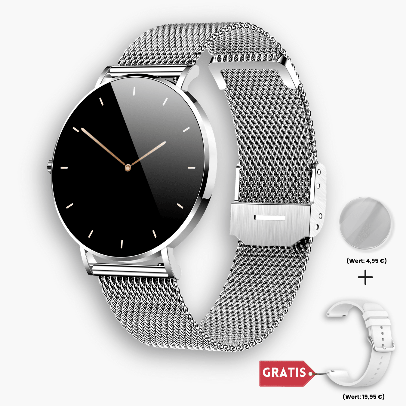 Eleganza Smartwatch Silber Standard