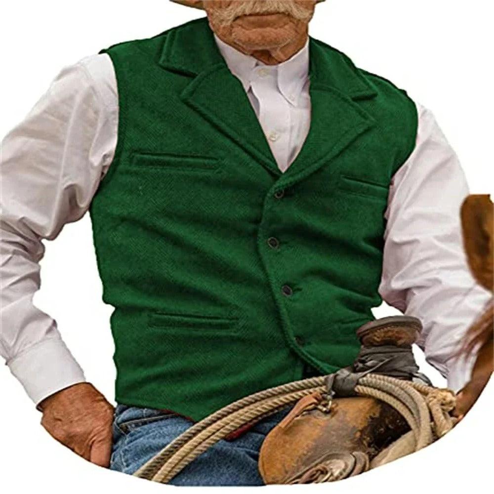 Arthur™ | Klassisches Gilet Grün
