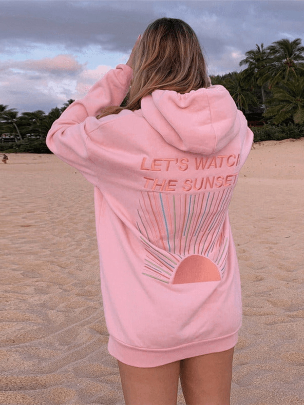 Ophelia™ – Evening Bliss Kapuzenpullover Rosa