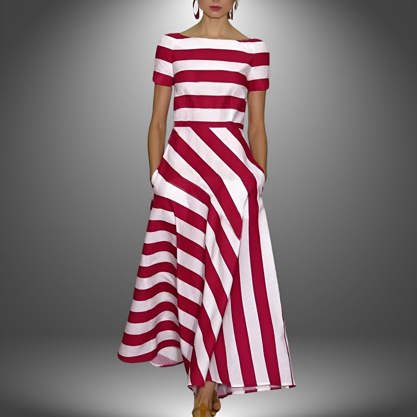 Lisa Kleid – Handgefertigtes Kleid Mit Maximalem Komfort Für Jeden Anlass, Elegantes Design Rot