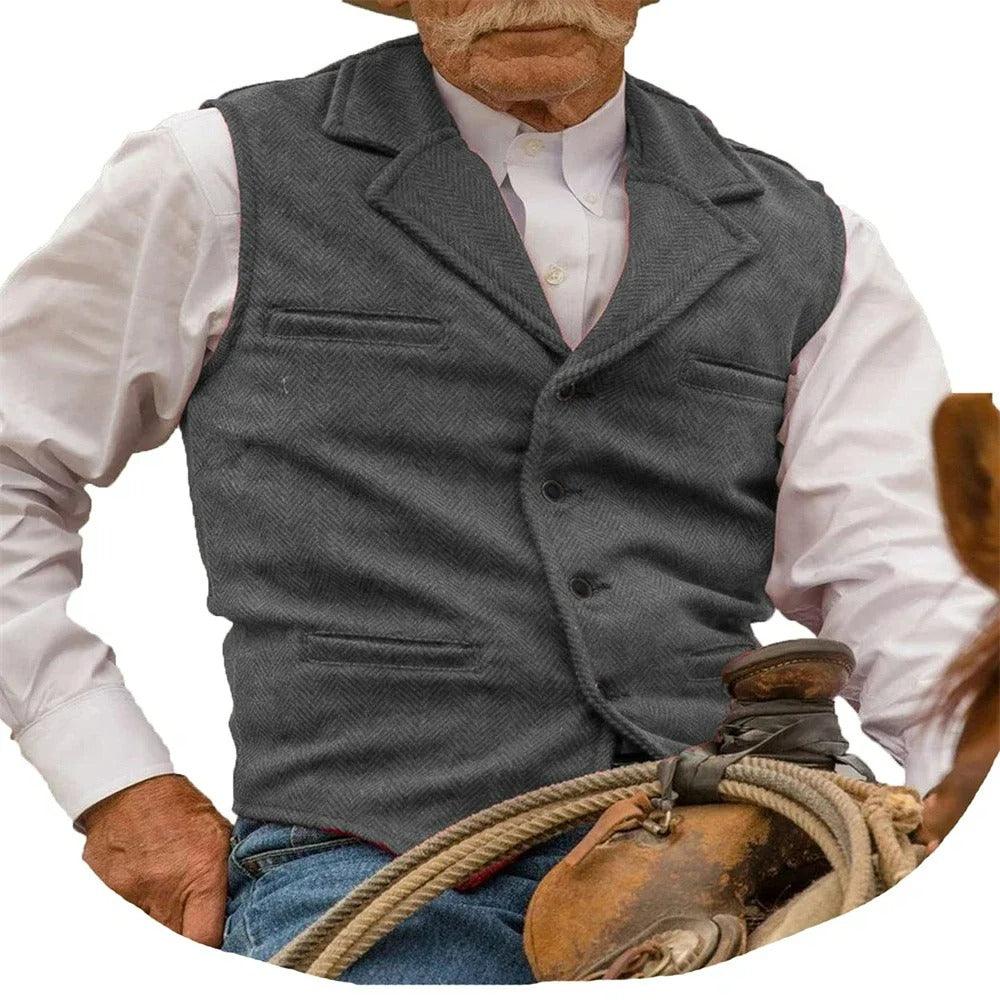Arthur™ | Klassisches Gilet Grau