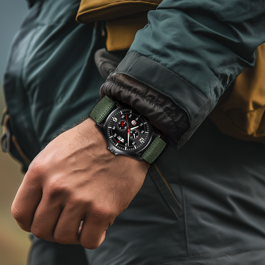 Extreme Robuste Outdoor-Uhr mit modischem Design und strapazierfähigem Nylonarmband ideal für den Alltag und Outdoor-Aktivitäten