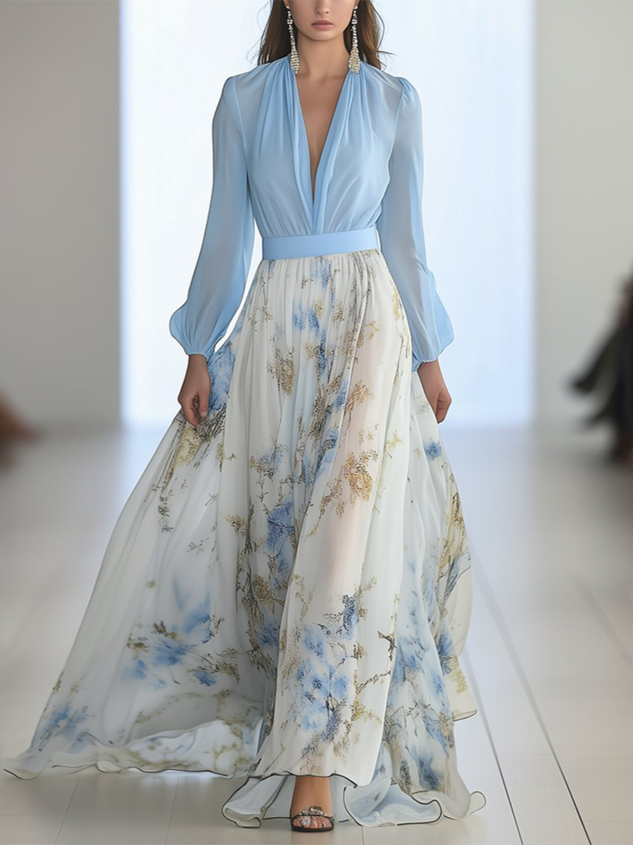 Alicia - Kleid mit floralen Motiven