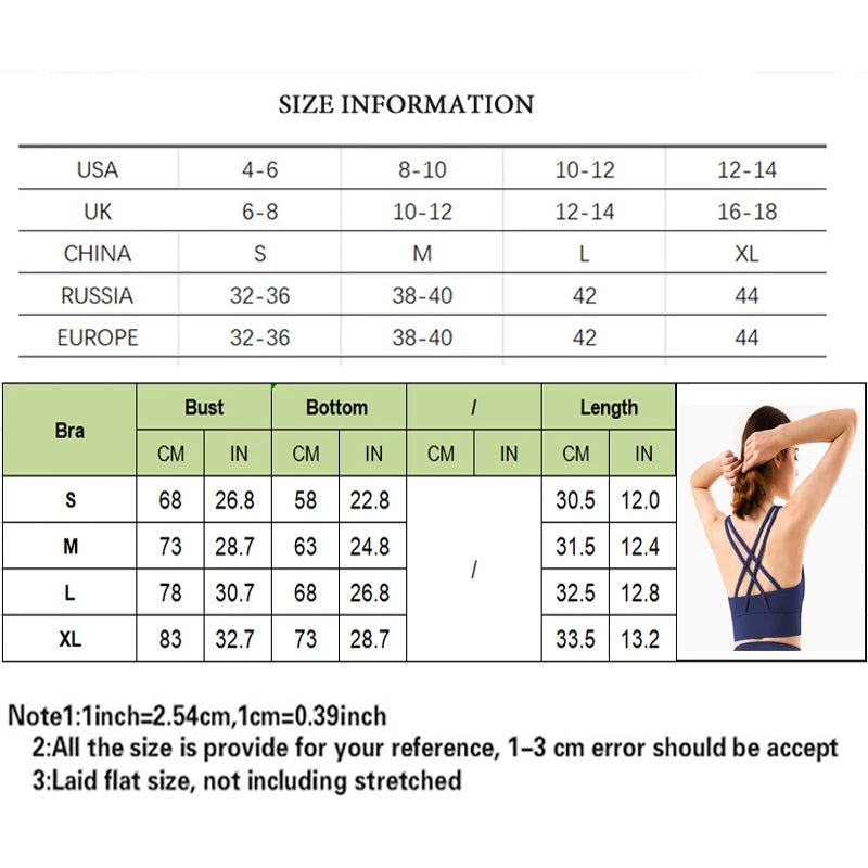 Damen Sport-BH Push-Up Mit Offenem Rücken