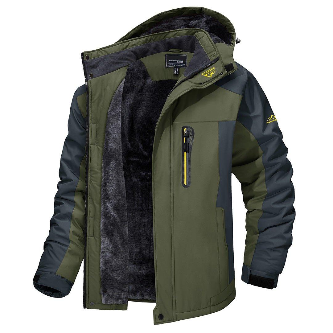 KARL – Wasserdichte und winddichte Outdoor-Jacke Grün
