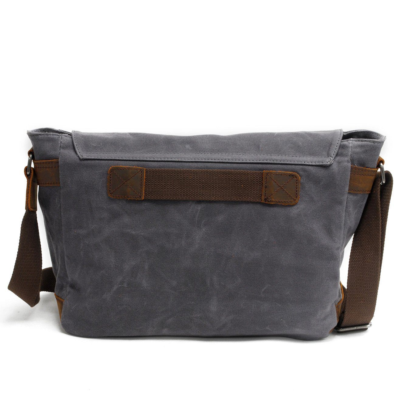 Robuste Conway Retro Umhängetasche – gewachste Baumwoll-Canvas Vintage Messenger Bag