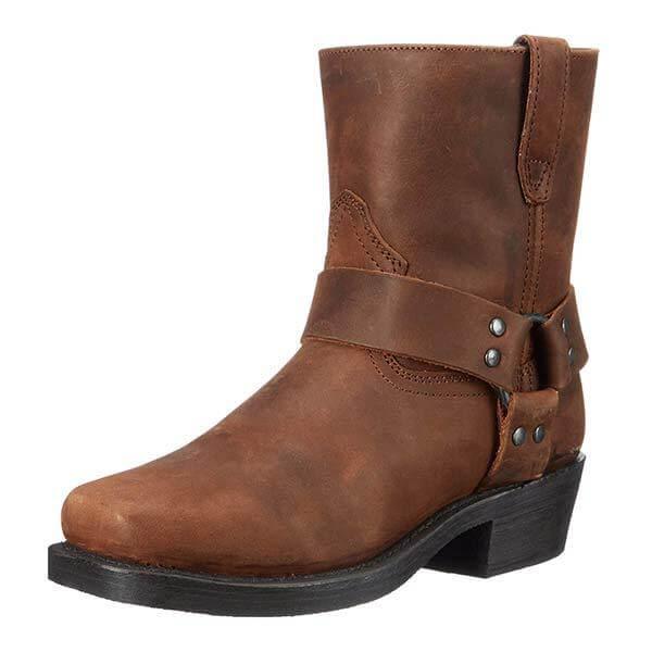 Alexandro Cowboyboots Für Männer – Hochwertiges Leder, Robuste Gummisohle, Seitliche Reißverschlüsse