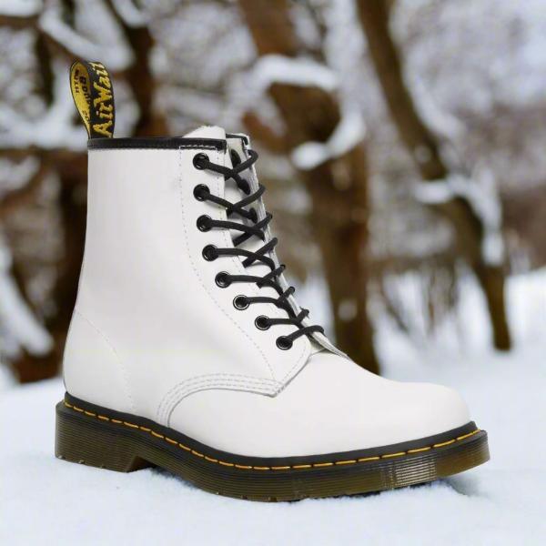 ARTIS - öko-leder stiefel Weiß