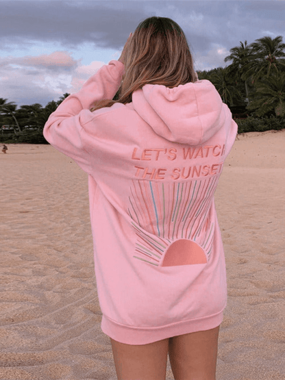 Ophelia™ – Evening Bliss Kapuzenpullover Rosa