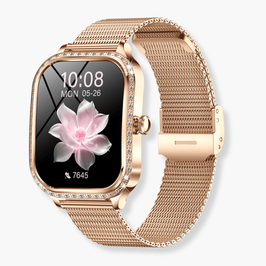 Mirenza Smartwatch Rosé Gold - Meshband