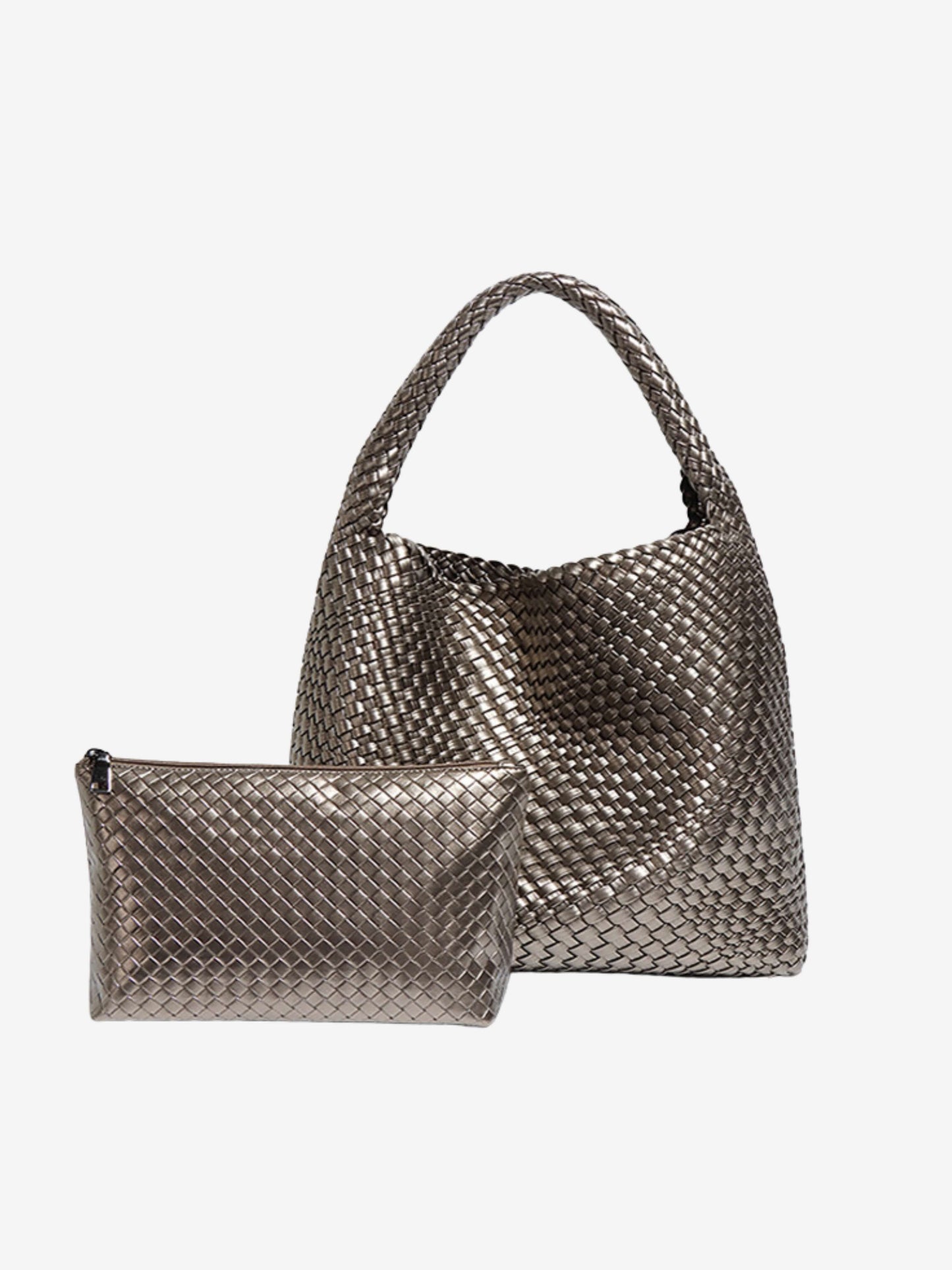 Luna Chic Oversized Woven Hobo Bag von Fadenburg, perfektes Accessoire für moderne Lebensstile.