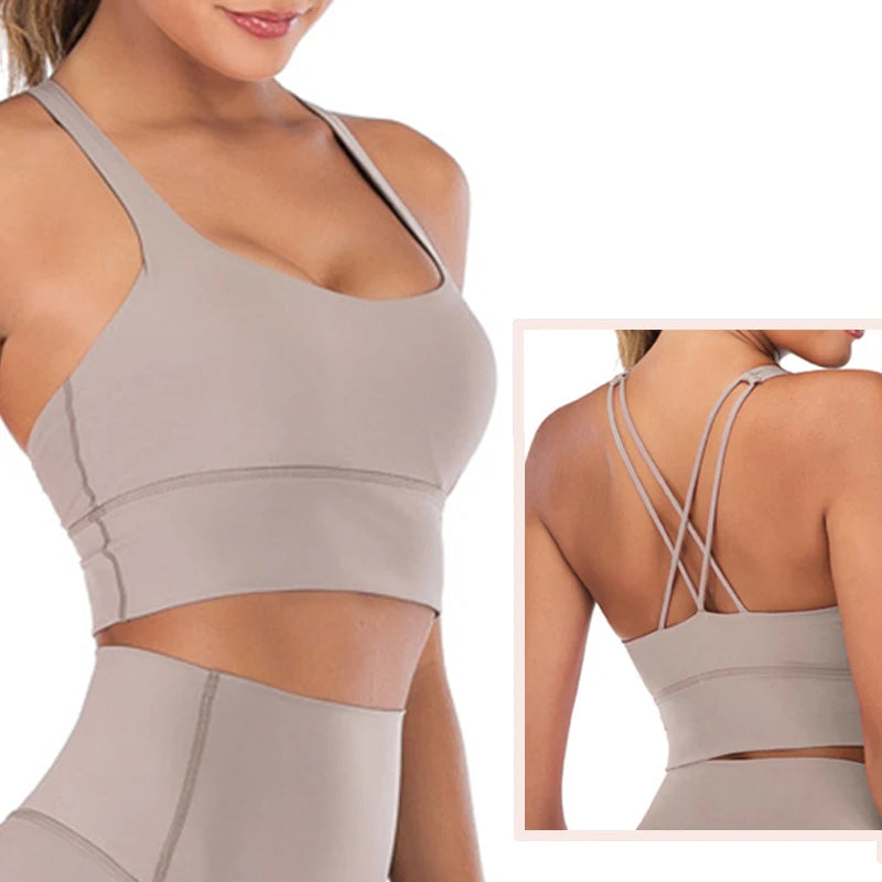Damen Yoga Set Aus Hochwertigem Spandex