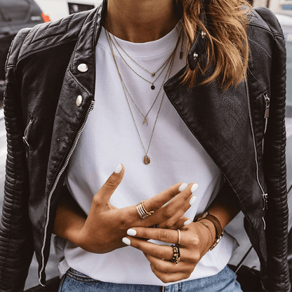 MILA – Taillierte Lederjacke Aus Hochwertigem Kunstleder Mit Trendigen Details