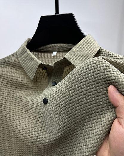 Luxuor™ - Luxuriöses seident-shirt Khaki
