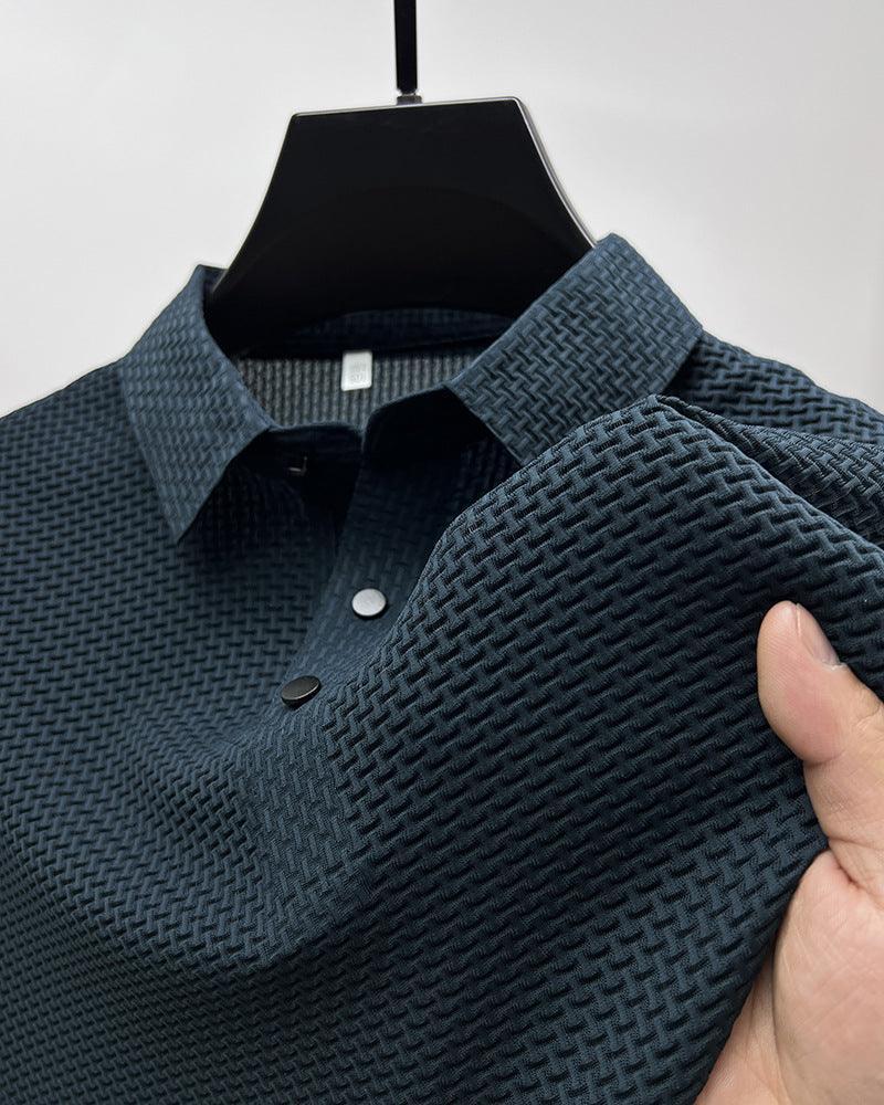 Luxuor™ - Luxuriöses seident-shirt Blau