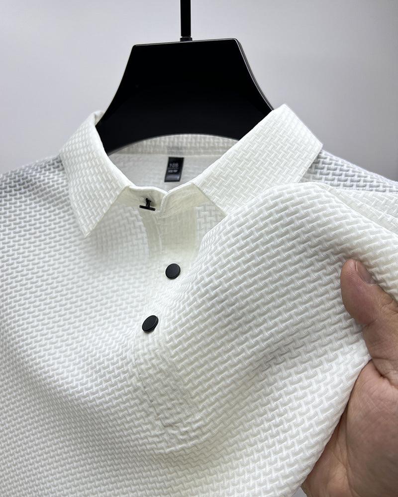 Luxuor™ - Luxuriöses seident-shirt Weiß
