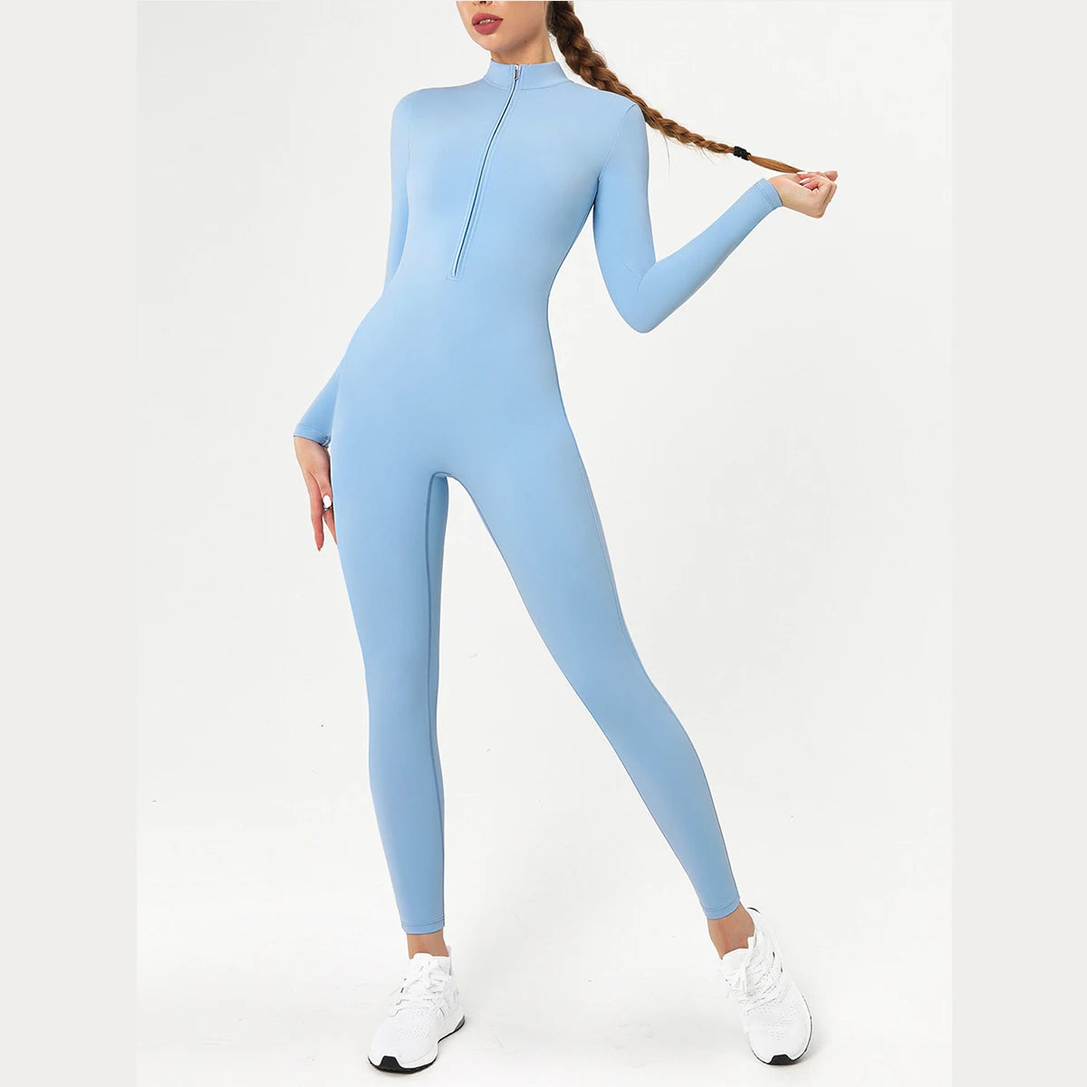 Fadenburg Damen Yoga Kombination Blau