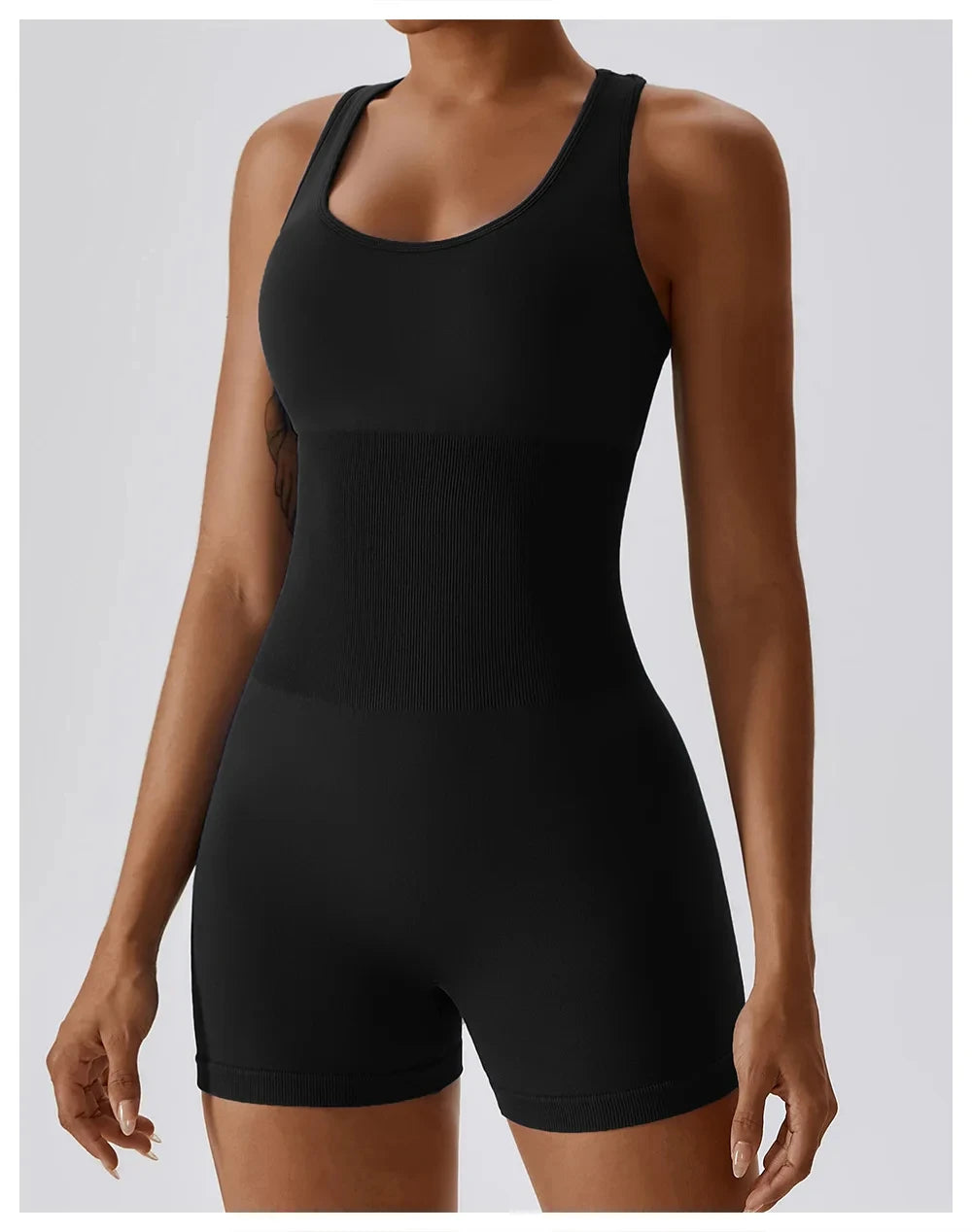 Sexy Fitness Kleidung Damen Schwarz
