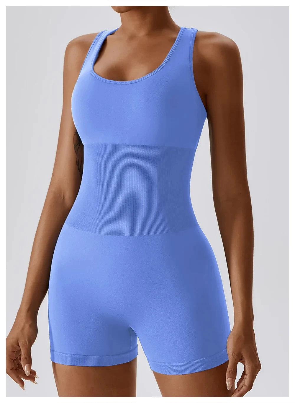 Sexy Fitness Kleidung Damen Blau