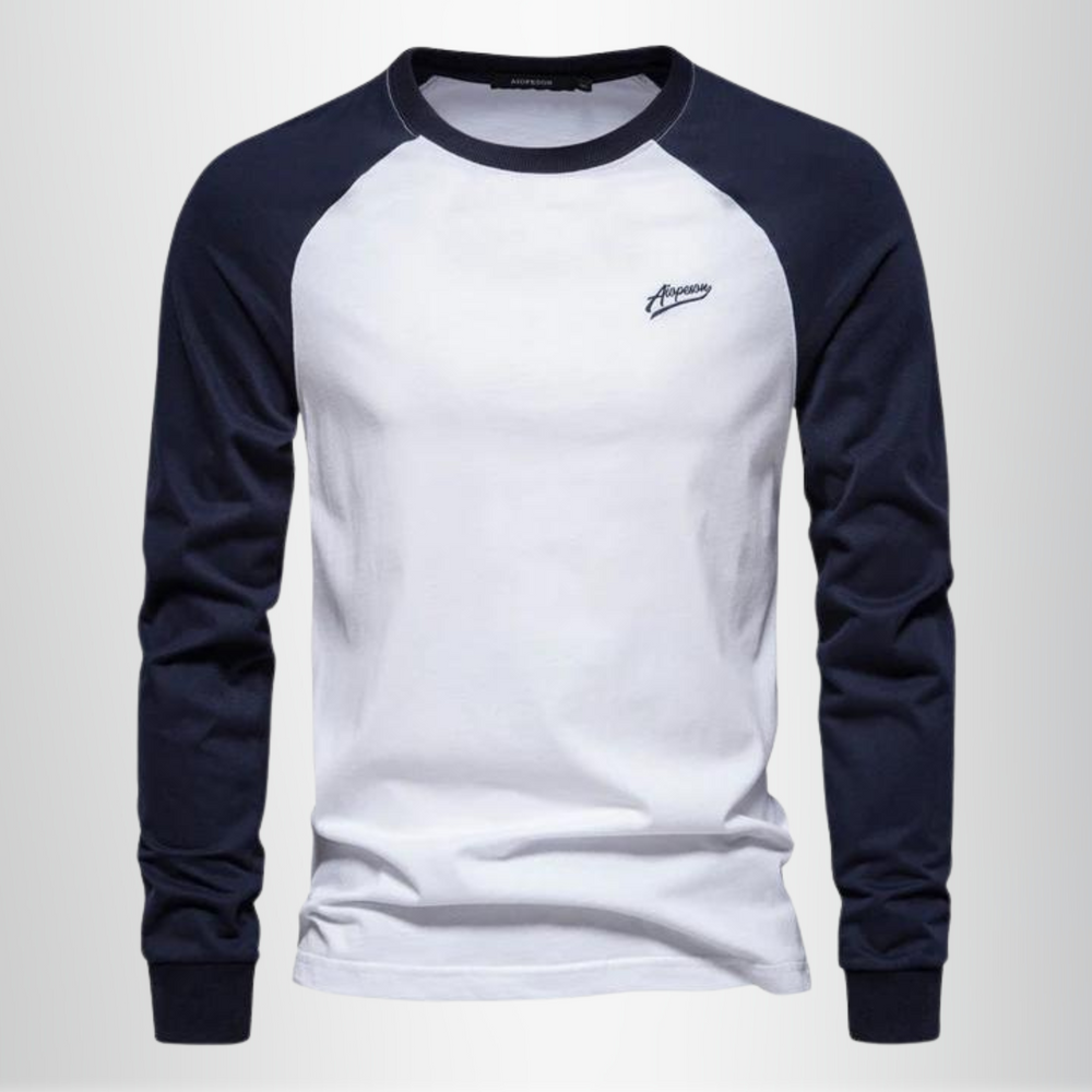 Lässiges Langarmshirt Herren