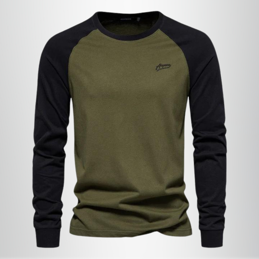 Lässiges Langarmshirt Herren