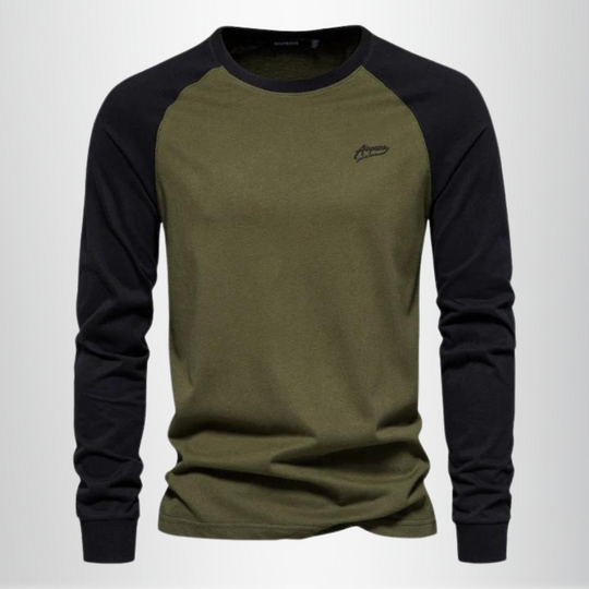 Lässiges Langarmshirt Herren