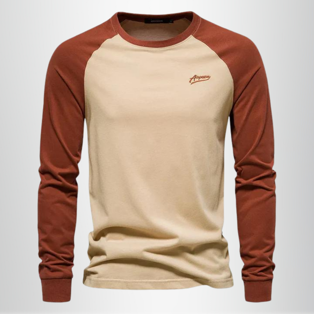 Lässiges Langarmshirt Herren