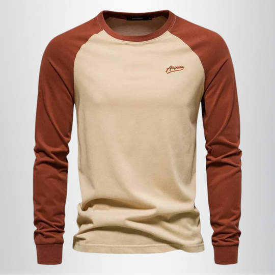 Lässiges Langarmshirt Herren