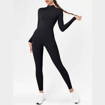 Fadenburg Damen Yoga Kombination Schwarz