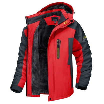 KARL – Wasserdichte und winddichte Outdoor-Jacke Rot