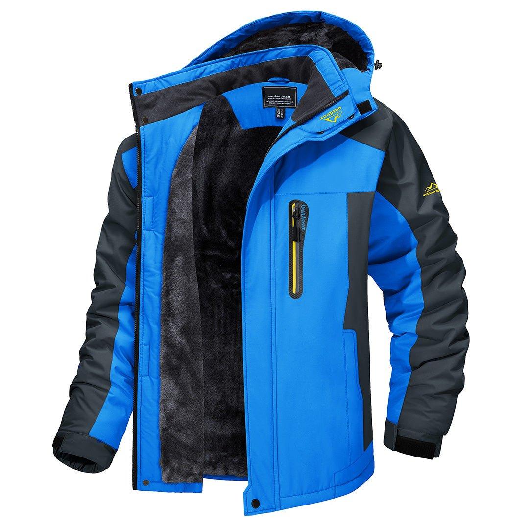 KARL – Wasserdichte und winddichte Outdoor-Jacke Blau