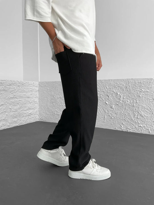 Gerippte Hose Modern