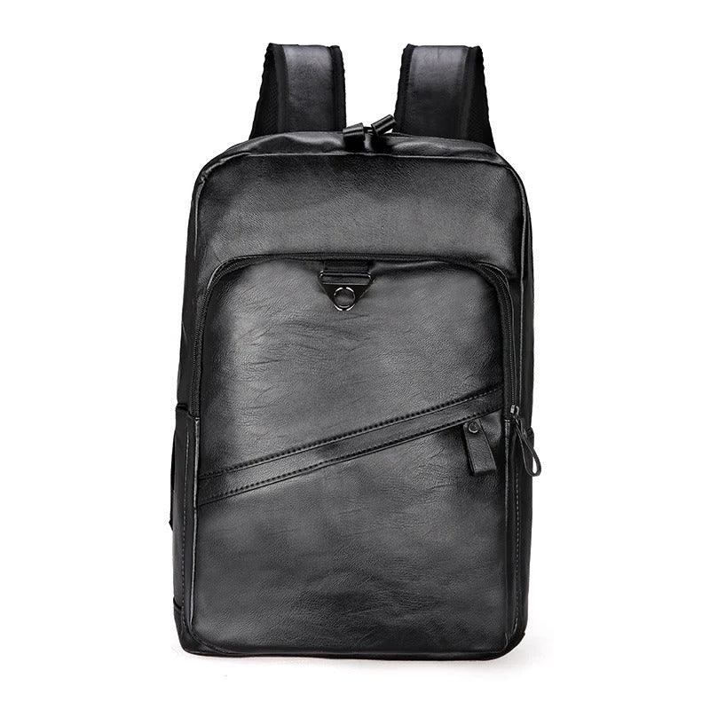 Luca | Herren-Leder-Rucksack fürs Büro Schwarz