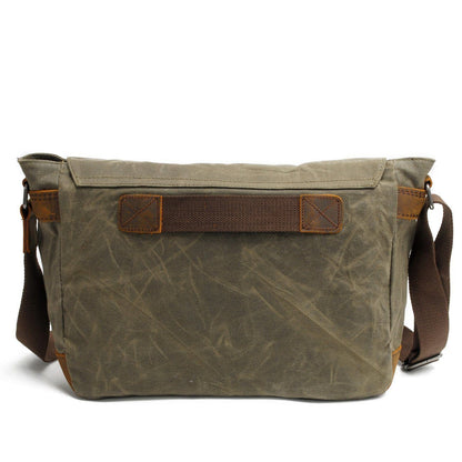 Vielseitige Conway Retro Umhängetasche – Vintage Messenger Bag mit gepolstertem Laptopfach