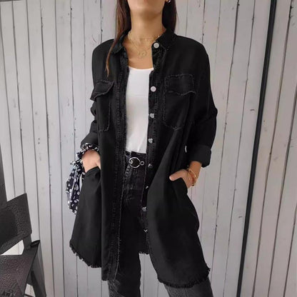 Leichte Jeansbluse Annika – Atmungsaktiv, Bequem, Vielseitig Für Freizeitlooks